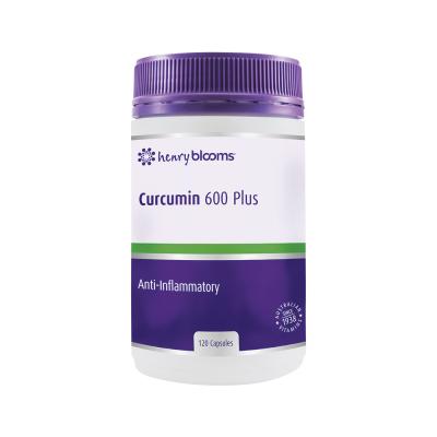 Henry Blooms Curcumin 600 Plus 120c